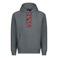 Rock usa flag and cross penwraps Premium Hoodie - Artiststas