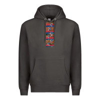 Smoke usa flag and cross penwraps Premium Hoodie - Artiststas