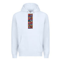 White usa flag and cross penwraps Premium Hoodie - Artiststas
