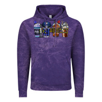 Cloud Purple Police Coffee Vintage Hoodie - CowhideDigitalArt