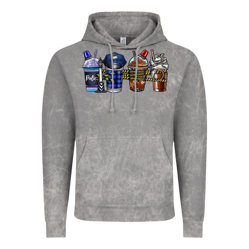 Police Coffee Vintage Hoodie by CowhideDigitalArt | Teevron