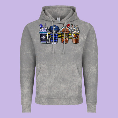 Police Coffee Vintage Hoodie Designed By Cowhidedigitalart