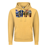 Vintage Mustard Police Coffee Vintage Hoodie - CowhideDigitalArt