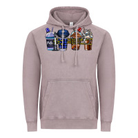 Vintage Zinc Police Coffee Vintage Hoodie - CowhideDigitalArt