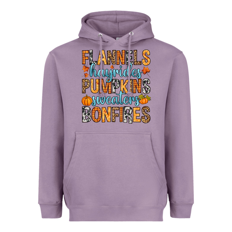 Flannels Hayrides Heavyweight Hoodie by RanaPortraitStore | Teevron