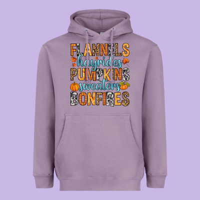 Flannels Hayrides Heavyweight Hoodie Designed By Ranaportraitstore