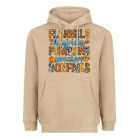 Mushroom Flannels hayrides Heavyweight Hoodie - RanaPortraitStore