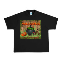 Black halloween tumbler Urban Heavy Tee - BundleAndBundleShop