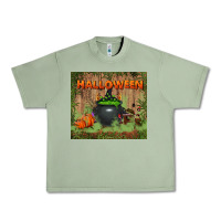 Oil Green halloween tumbler Urban Heavy Tee - BundleAndBundleShop