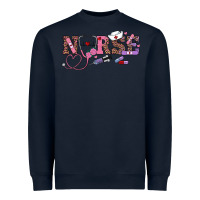 Valentines Day Nurse Heavyweight Sweatshirt | Teevron