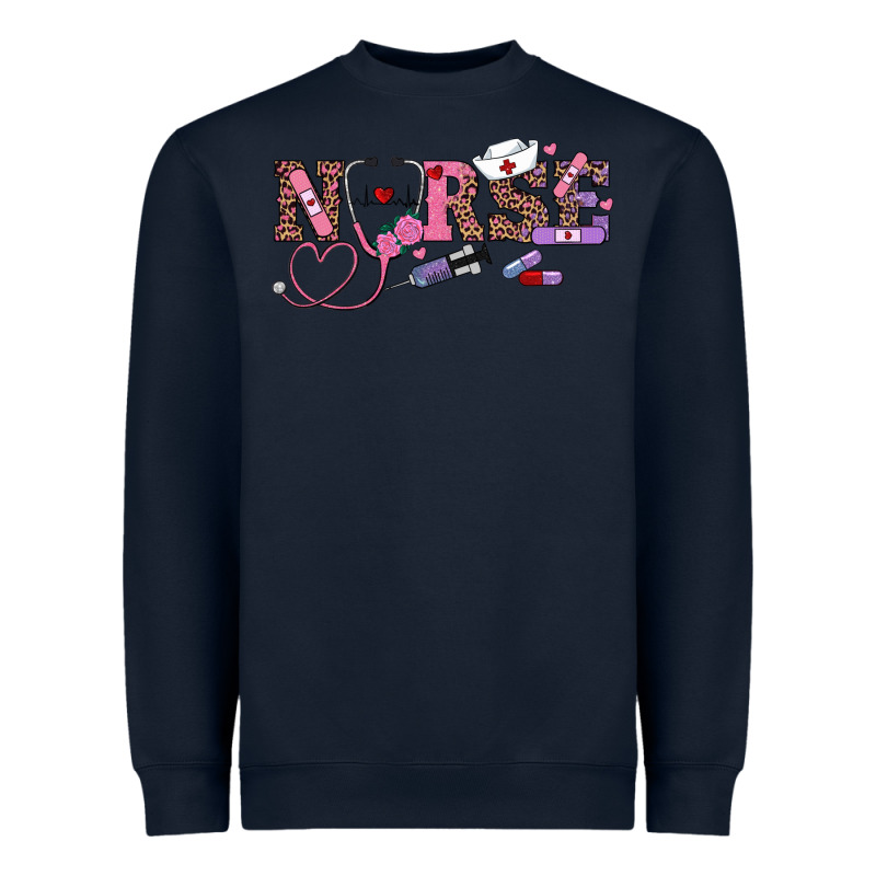 Valentines Day Nurse Heavyweight Sweatshirt by RanaPortraitStore | Teevron