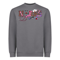 Storm valentines day nurse Heavyweight Sweatshirt - RanaPortraitStore