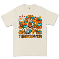 Happy Thanksgiving Coffee Cups Premium Tee | Teevron