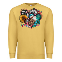 Antique Gold nurse hearts Premium Sweatshirt - Jasminsmagicworld