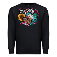 Black nurse hearts Premium Sweatshirt - Jasminsmagicworld