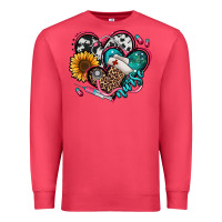 Nurse Hearts Premium Sweatshirt | Teevron