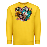 Lemon nurse hearts Premium Sweatshirt - Jasminsmagicworld