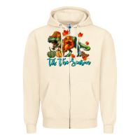 Sandshell T- Rex Tis The Season Zipper Hoodie - RanaPortraitStore
