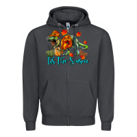Smoke T- Rex Tis The Season Zipper Hoodie - RanaPortraitStore