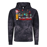 Cloud Black Santa Favorite Teacher Vintage Hoodie - CowhideDigitalArt