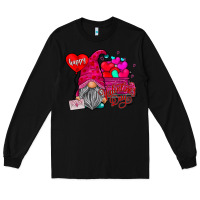 Black happy valentine's day Long Sleeve Tee - CowhideDigitalArt