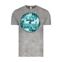 Cloud Rock let it snow Vintage Tee - FaDigitalArtStudio