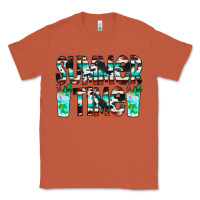 Copper Summer Time Cowhide Serape Classic Tee - CowCowDesign