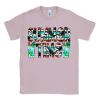 Lilac Summer Time Cowhide Serape Classic Tee - CowCowDesign