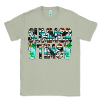 Matcha Summer Time Cowhide Serape Classic Tee - CowCowDesign