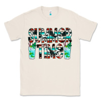 Natural Summer Time Cowhide Serape Classic Tee - CowCowDesign