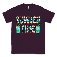 Plum Summer Time Cowhide Serape Classic Tee - CowCowDesign