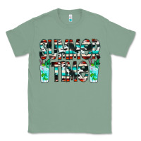 Sage Summer Time Cowhide Serape Classic Tee - CowCowDesign