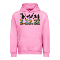 Fuchsia Pink 2 22 22 twosday Urban Hoodie - RanaPortraitStore