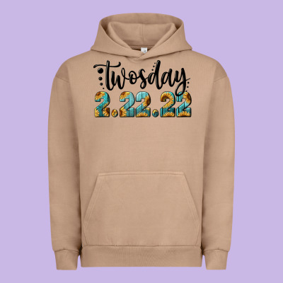 2 22 22 Twosday Urban Hoodie Designed By Ranaportraitstore
