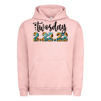 Pigment Salmon 2 22 22 twosday Urban Hoodie - RanaPortraitStore