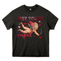 Asphalt not today cupid Heavy Core Tee - OliviaCreatesArt
