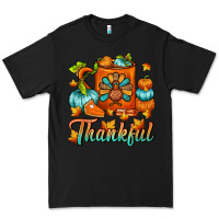 Black Thankful Thanksgiving Coffee Mug Premium Tee - FaDigitalArtStudio