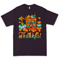 Plum Thankful Thanksgiving Coffee Mug Premium Tee - FaDigitalArtStudio