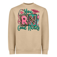 Mushroom you rn good hands registered nurse Heavyweight Sweatshirt - RanaPortraitStore