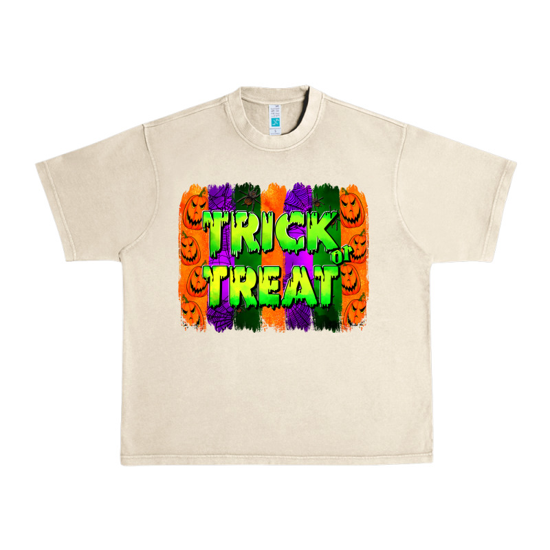 Trick Or Treat Brushstroke Urban Heavy Tee by Jasminsmagicworld | Teevron