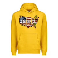 Lemon usa map Premium Hoodie - Artiststas