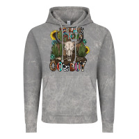 Cloud Rock summer down cowboy Vintage Hoodie - CowhideDigitalArt