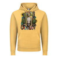 Vintage Mustard summer down cowboy Vintage Hoodie - CowhideDigitalArt