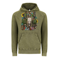 Vintage Olive summer down cowboy Vintage Hoodie - CowhideDigitalArt