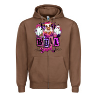 Chestnut Bull sheet Halloween ghost Heifer Zipper Hoodie - RanaPortraitStore