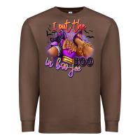 Chestnut I put the boo in boo-jee sneaker and heel Premium Sweatshirt - RanaPortraitStore
