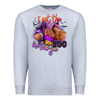 Heather Grey I put the boo in boo-jee sneaker and heel Premium Sweatshirt - RanaPortraitStore
