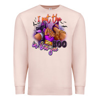 Pale Pink I put the boo in boo-jee sneaker and heel Premium Sweatshirt - RanaPortraitStore
