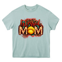 Arona blessed softball mom lightbulb letters Heavy Core Tee - OliviaCreatesArt