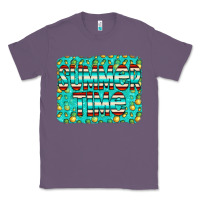 Lavender summer time glitter pineable Classic Tee - CowCowDesign